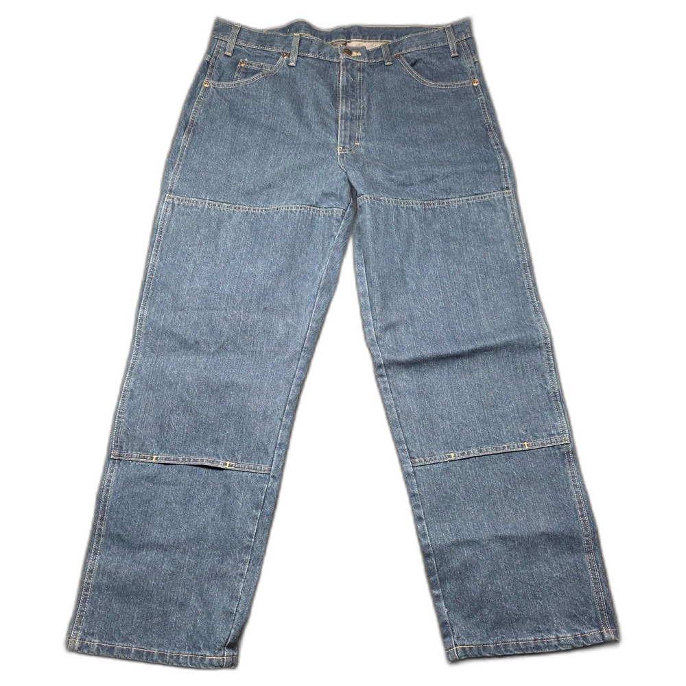 Dickies Workhorse Double Knee Relaxed Fit Jeans Men’s 38x30 Work Pants 15293SNB